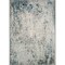 Signature Home Collection Classic-Style Rectangular Area Throw Rug - 7.75' x 10' - Gray and Blue